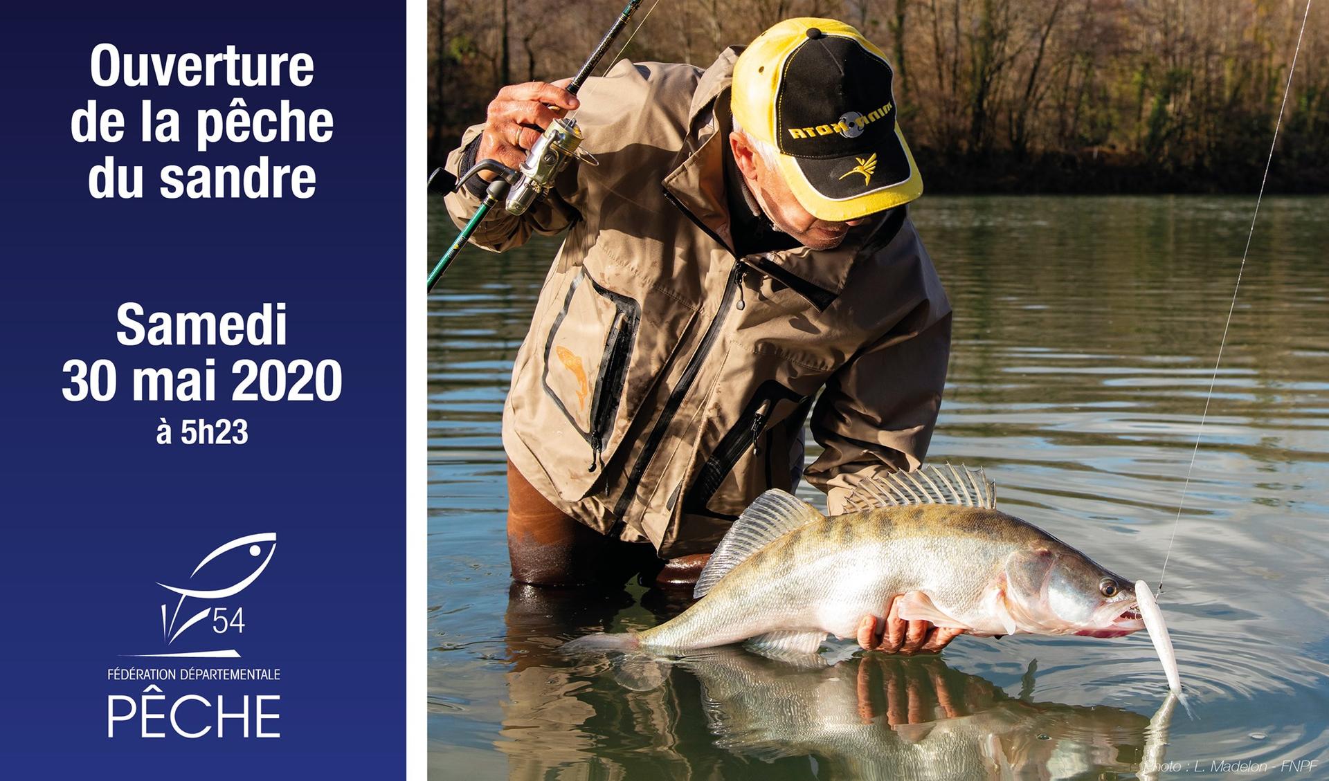 Ouverture de la pêche du sandre Fédération de pêche de MeurtheetMoselle